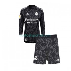 Real Madrid Doelman Kind Uit Tenue 2022-23 L/S